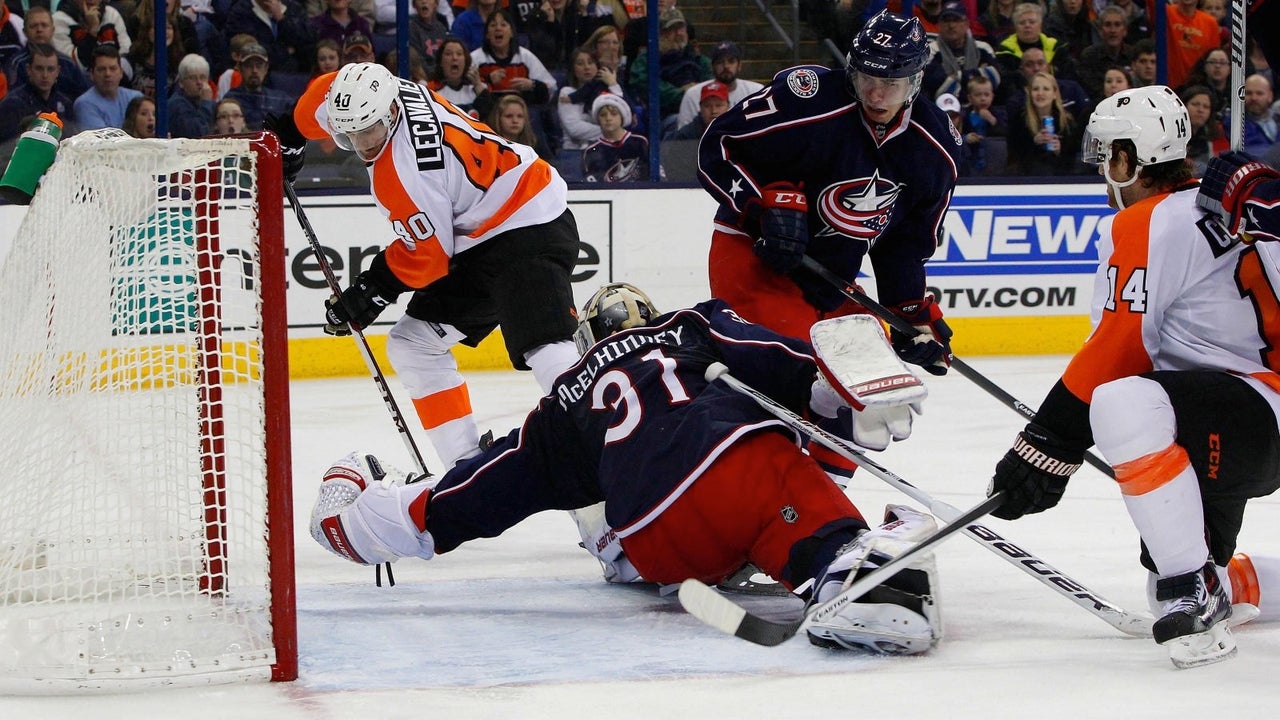Blue Jackets fly past the Flyers 6-3